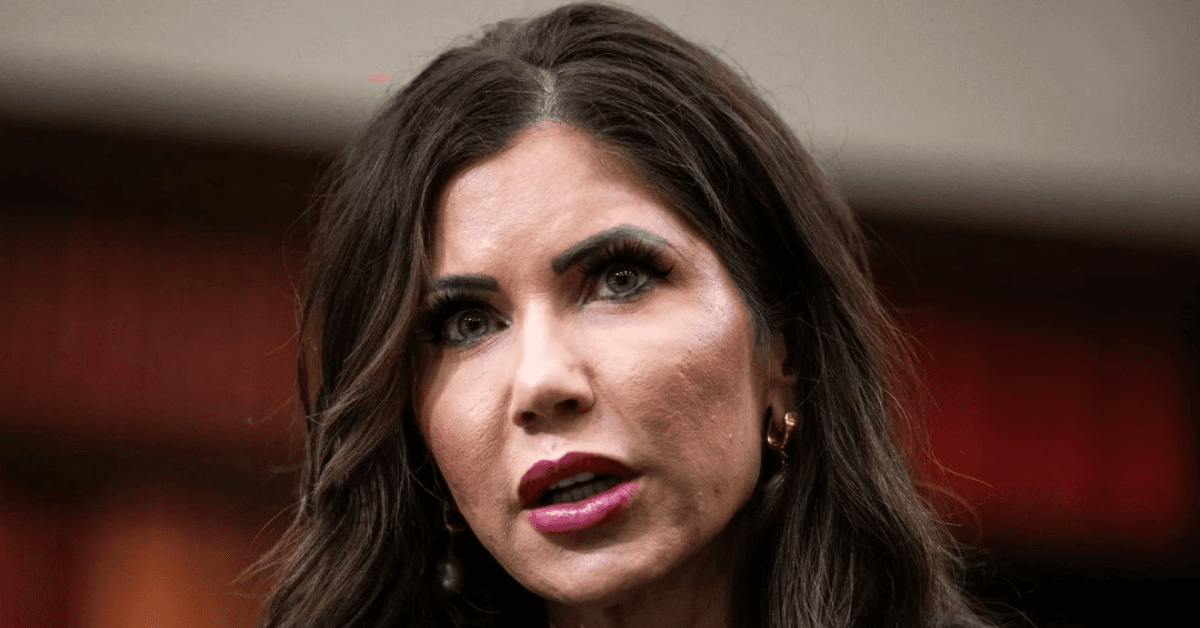 Kristi Noem’s Signature Mar-a-Lago Makeup Faces a Brutal Reality Check in Recent Unfiltered Photos